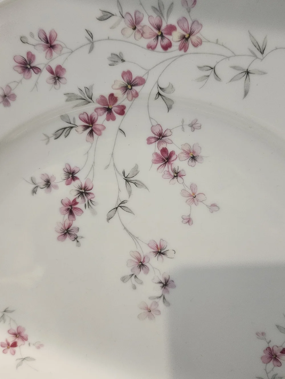 Vintage Krautheim Fiorella Carina China Dessert& Dinner Plates Set